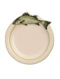 Trout Tidbit Plate, Type: Green