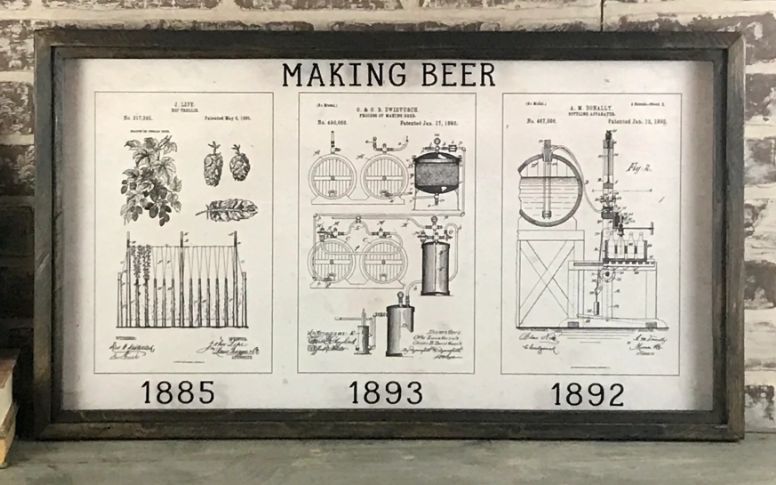Beer Making Patent Trio