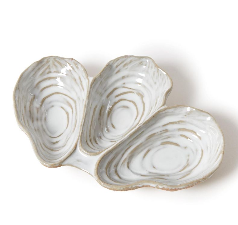 Oyster Shell Tidbit Dish