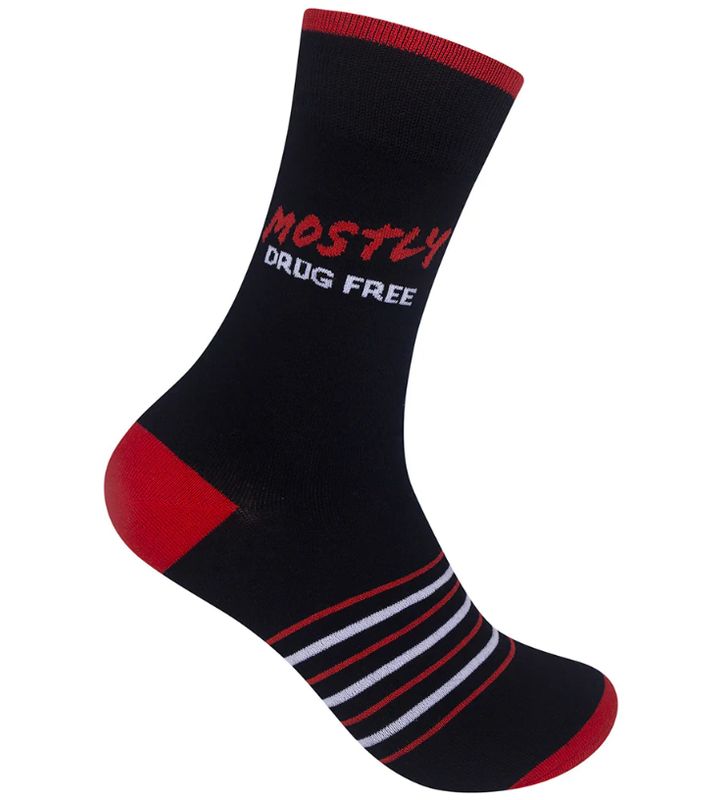 Mostly Drug Free Socks