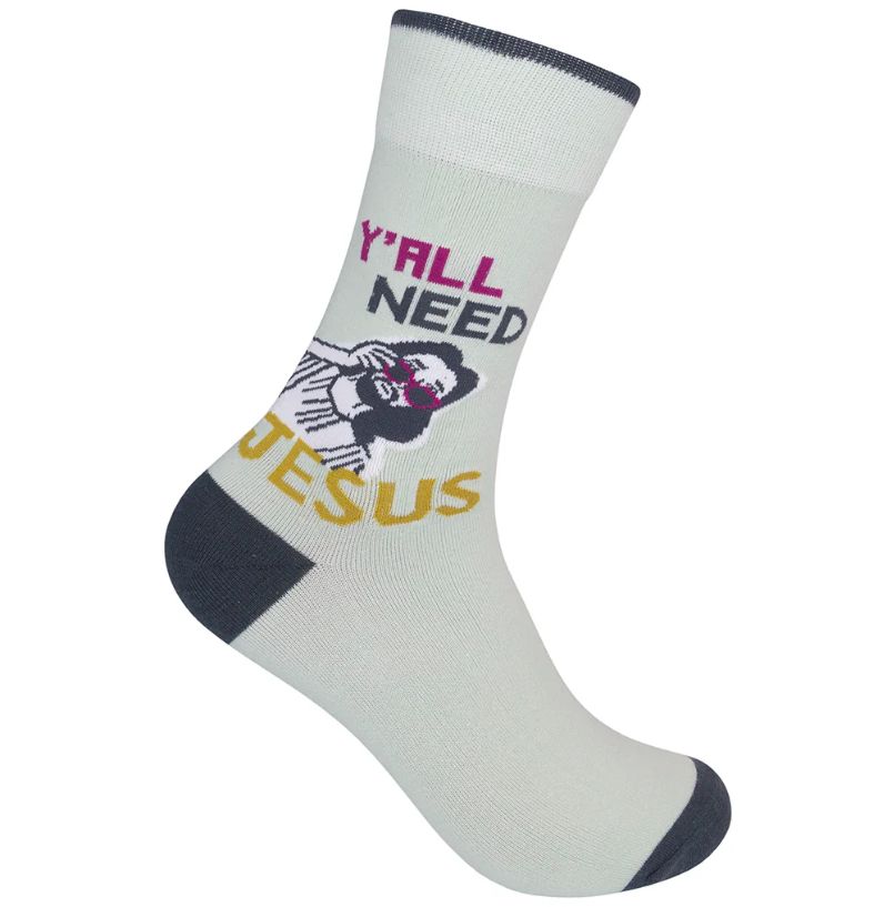 Y'all Need Jesus Socks