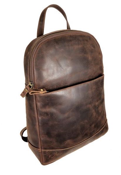 Leather Backpack, Attribute: 16348, Color: H. Brown