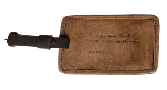 Luggage Tag, Attribute: Peter Pan