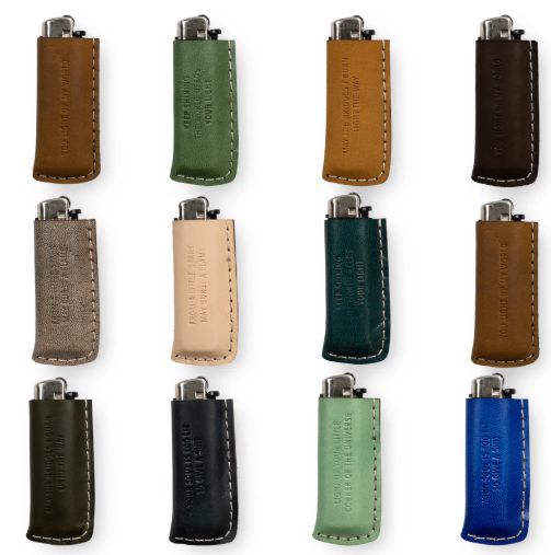Leather Lighter Holder Assorted