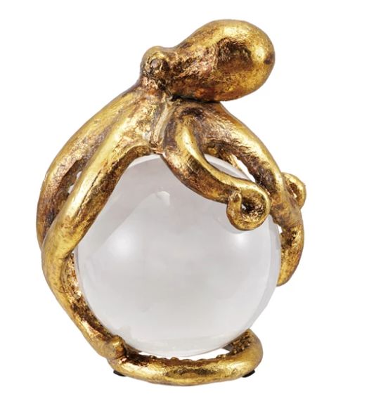 Octopus With Glass Ball