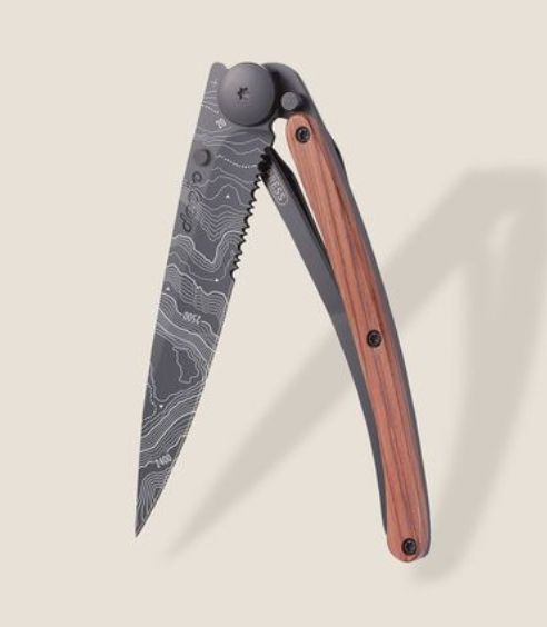 Topography Serrated Coral Wood