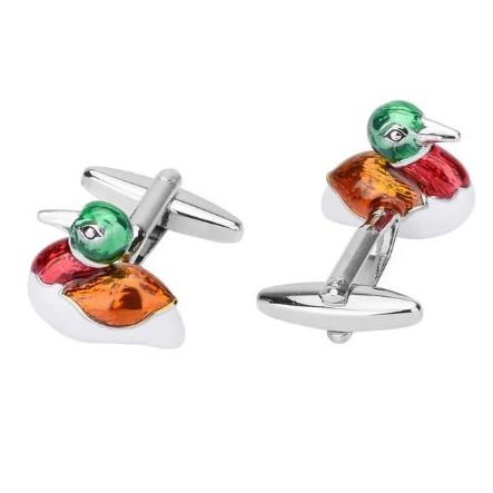 Mallard Duck Cufflinks