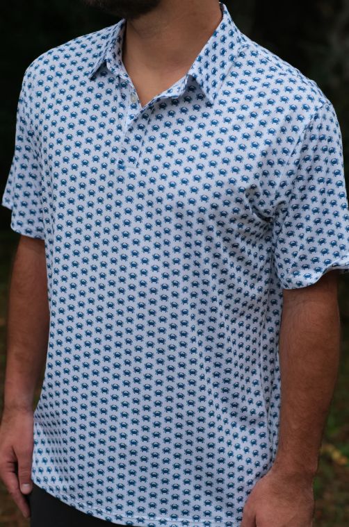 Blue Crabs Polo