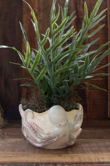 Ceramic Octopus Vase