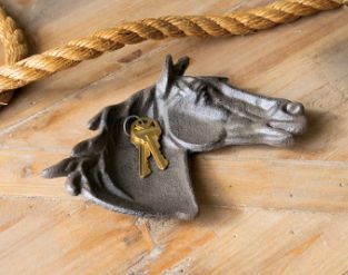 Cast Iron Horse Dish