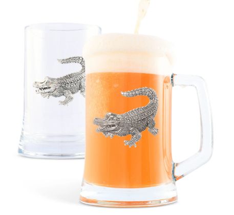Alligator Beer Mugs (set of 2)