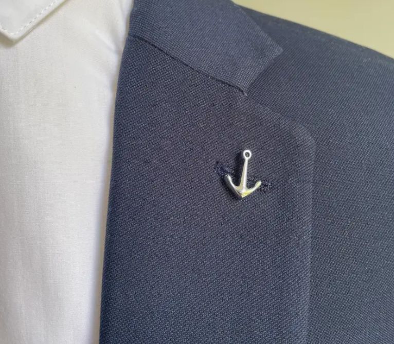 Anchor Lapel Pin