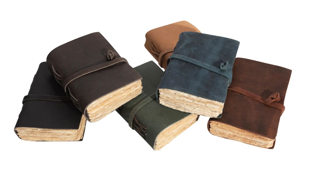 2nd Edition Mini Leather Wrap Journals