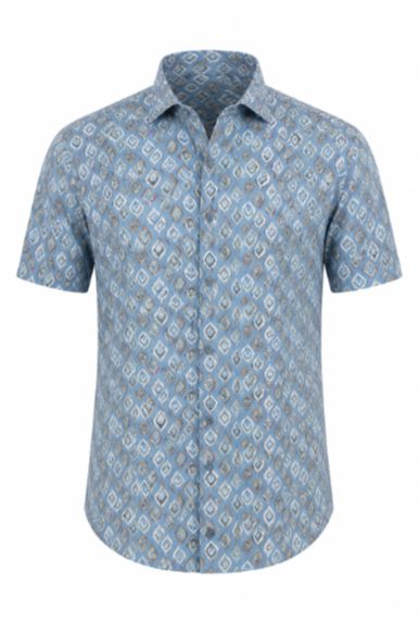 Leaves Button Down, Size: Small
