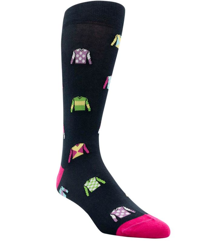 Jockey Silk Motif Socks