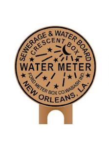 Water Meter Golf Ball Marker