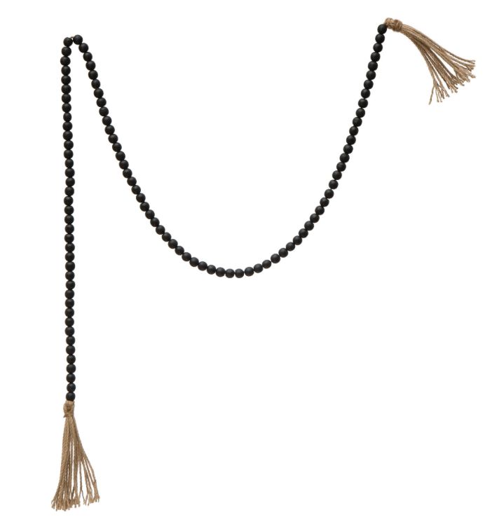Paulownia Wood Bead Garland