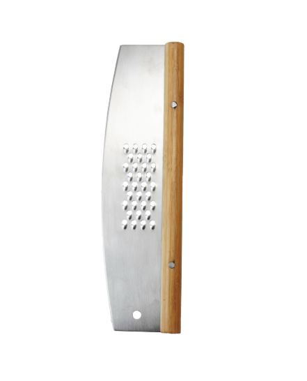 Stainless Steel &amp; Rubberwood Pizza Cutter