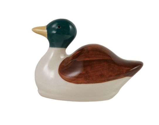 Stoneware Floating Mallard