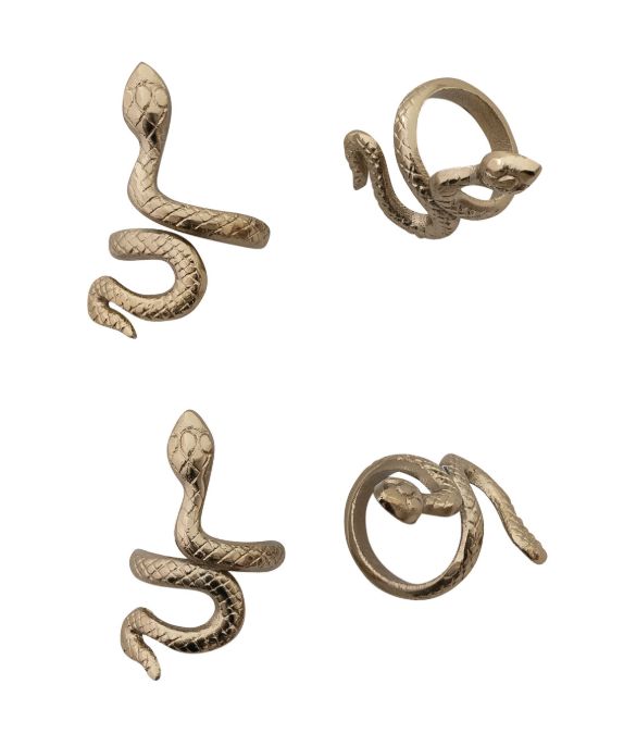 Snake Shaped Napkin Rings