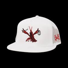 Crawdaddy Snapback, Color: White