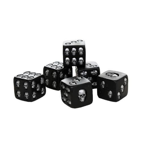 Skull Dices Set of 6