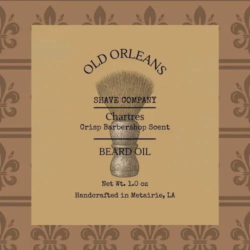 Beard Oil (OOSC), Scent: Chartres-Barbershop