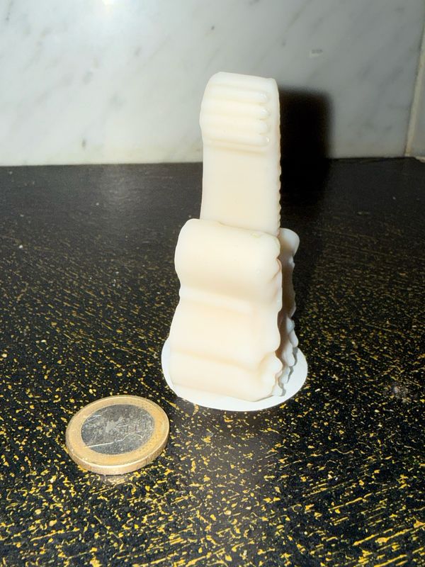 Fondant guitare blanche 🎸 cire de soja végétale