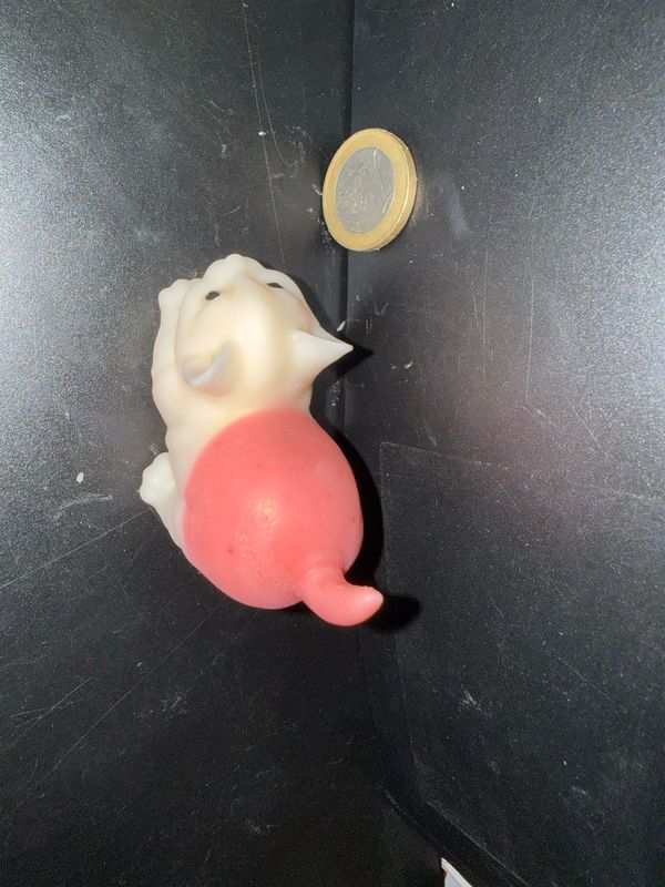 Fondant chat bicolore 🕯️ cire de soja végétale