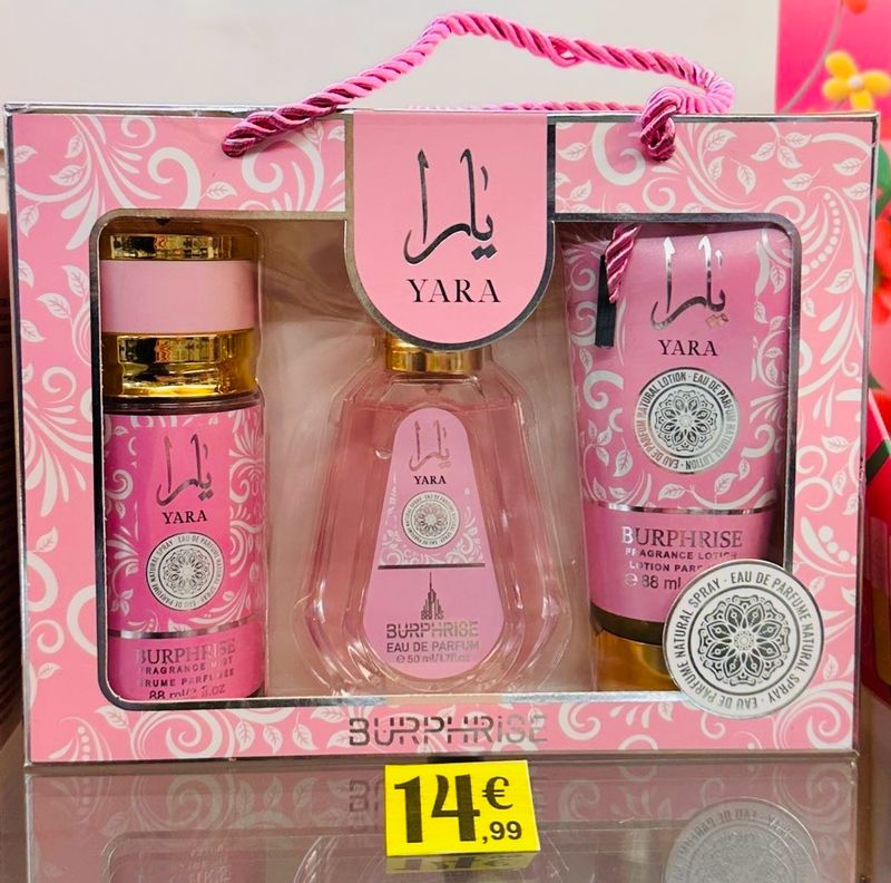 Coffret Yara lattafa 3 produits