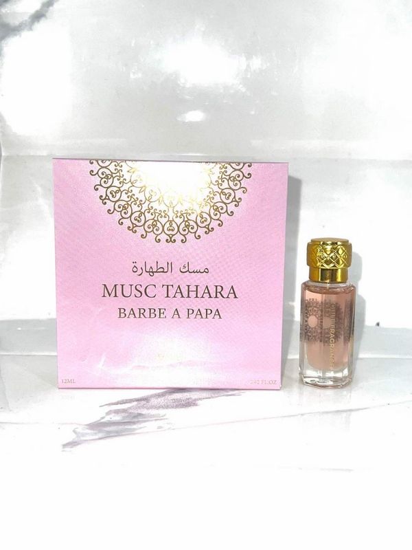 Musc tahara barbe à papa sans alcool parfum