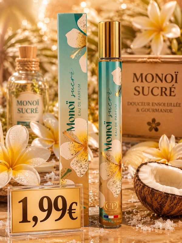 Eau de Parfum monoï sucré 35ml