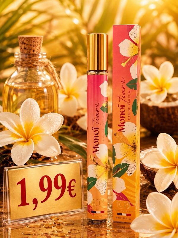 Eau de Parfum monoï tiaré 35ml