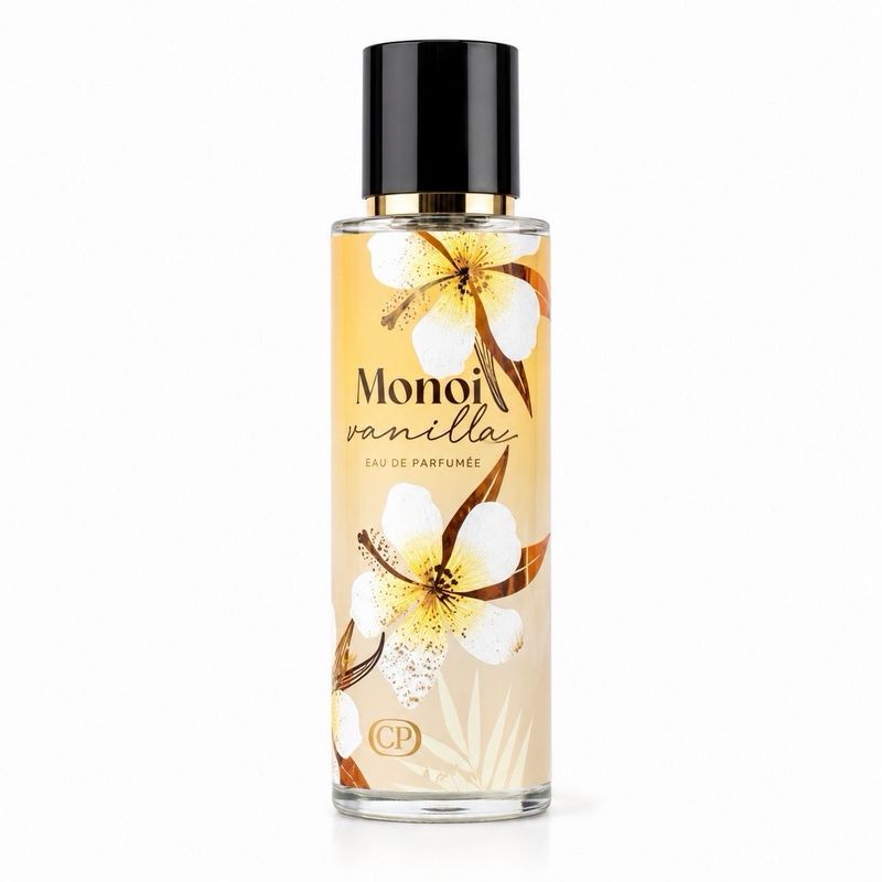 Brume Parfumée Monoï Vanille 250 ml – Corps & Cheveux | Fabriquée en France | Parfum Gourmand Longue Tenue 🌴🍦🇫🇷✨