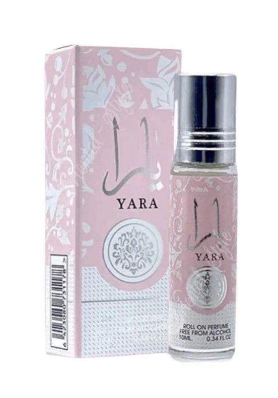 Yara Roll-On 10 ml – Parfum sans alcool de poche | Vanille, Musc & Fruits Tropicaux