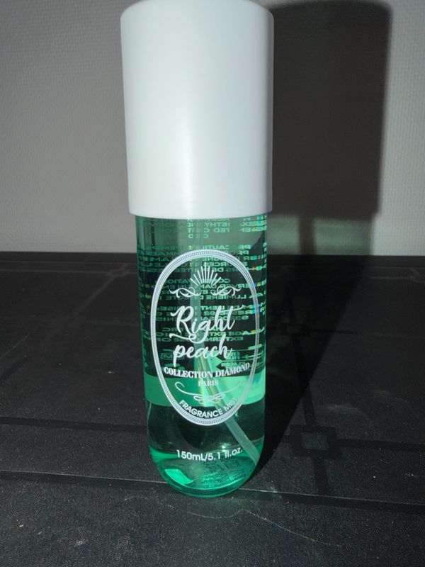 Brume parfumée Right Peach 150 ml – Collection Diamond Paris