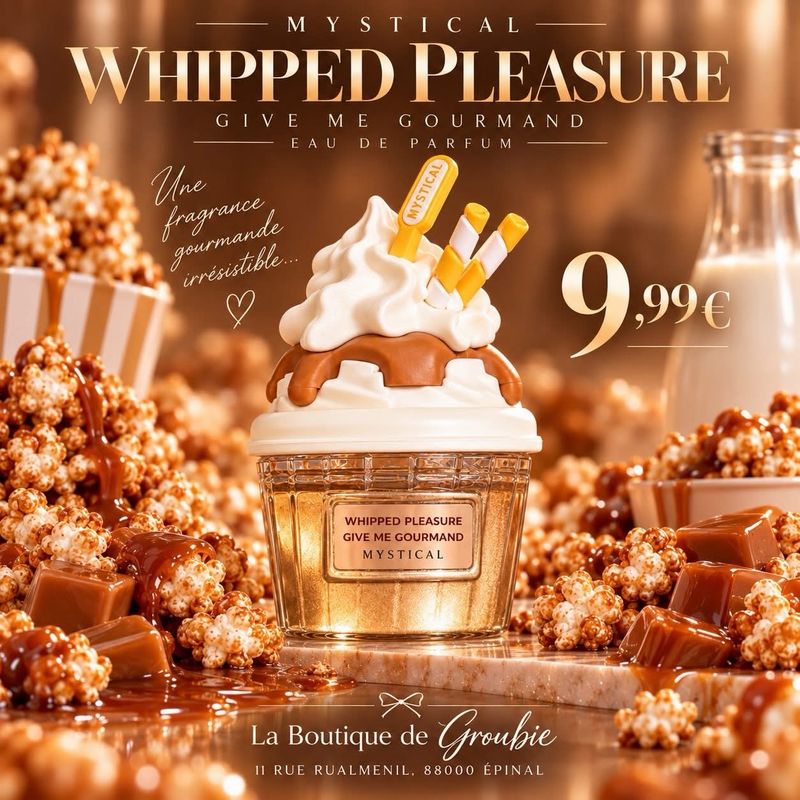 Whipped Pleasure Mystical Give Me Gourmand 30 ml – Parfum Caramel & Pop-Corn
