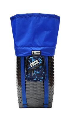 24" Basket Bundle (Black Basket, Blue Liner, Blue Straps Black & Blue Tackle Bag)