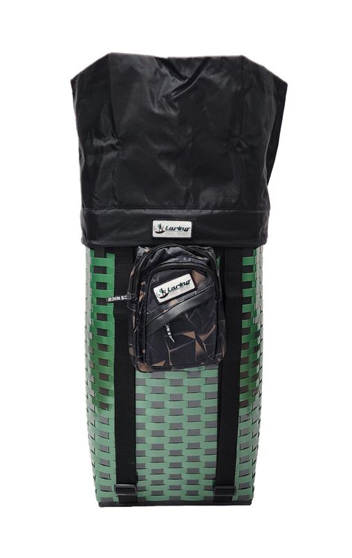 25th Anniversary Special Bundle (Green/Black Basket, Black Liner, Black Straps, Black & Tan Tackle Bag)