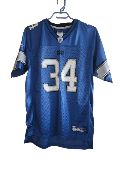 #34 Jones Lions Jersey Youth XL