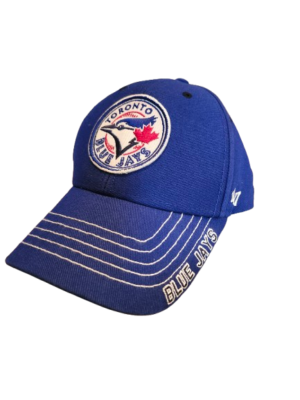 Blue Jays Cap Blue Adjustable Strap One Size