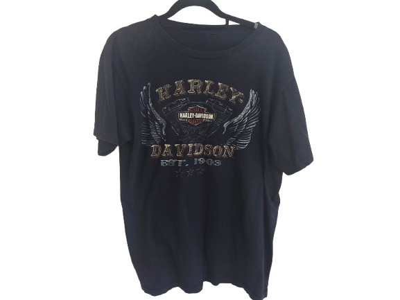 Harley-Davidson Black T-Shirt L