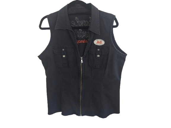 Harley-Davidson Zippered Vest M/L