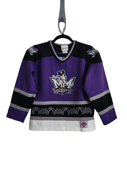 Mickey Mouse #28 Mickey Hockey Jersey Youth L (Compare at $60US+Shipping)