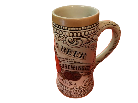 Stroh's Bohemian Beer Detroit Michigan Stein  #20615