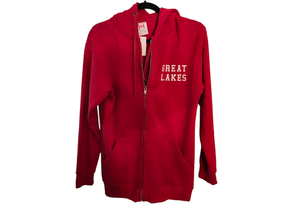 Hoodie Great Lakes Red S