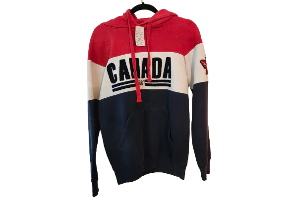 Canada Hoodie Red and Black S
