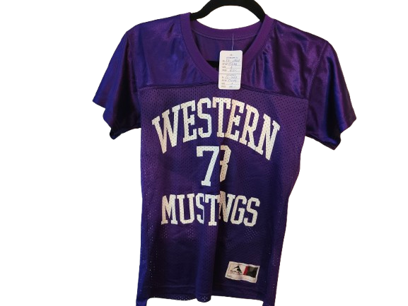 Western Mustangs Jersey Purple S