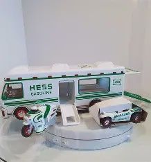 HESS 1998 Recreation Van with Dune Buggy and Motorcycle