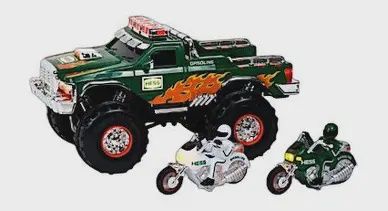 HESS 2007 Monster Truck with Motorcycle